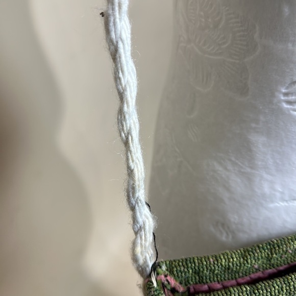 Vintage woven Greek style cross body bag - Picture 13 of 15
